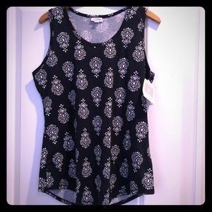 NWT LuLaRoe Navy Tank Top